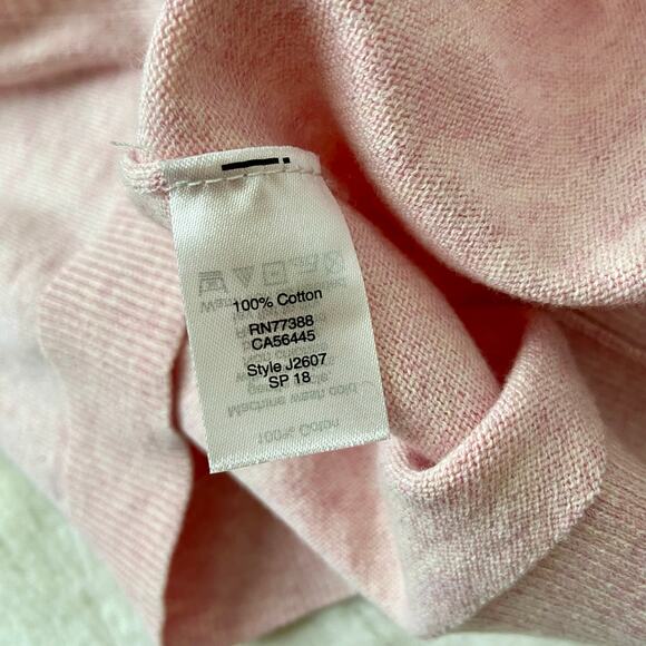 J. Crew Pink Ruffled Sweater Size Small - Picture 5 of 5